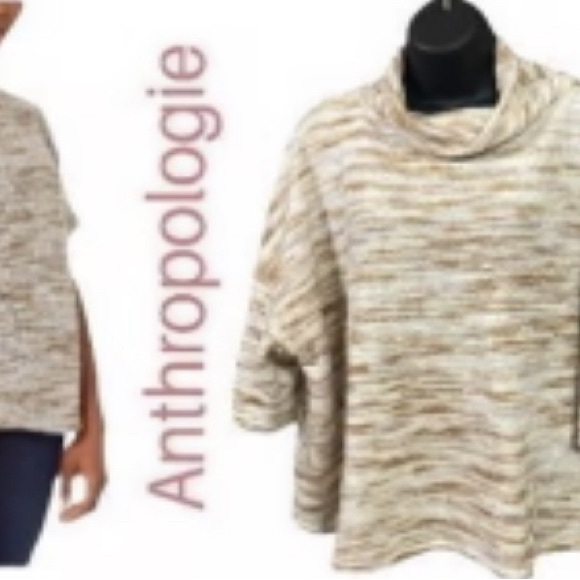 Anthropology Silence + Noise Oversized Cowl Neck Pullover/sweater - Picture 2 of 5